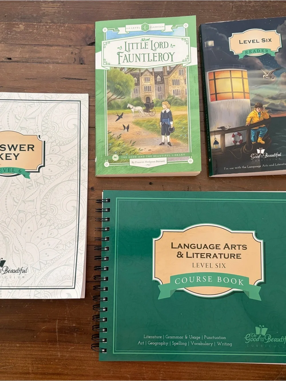 The Good and the Beautiful Language Arts & Literature Level Six Course Book - Picture 1 of 5